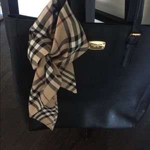 Authentic Burberry triangular scarf